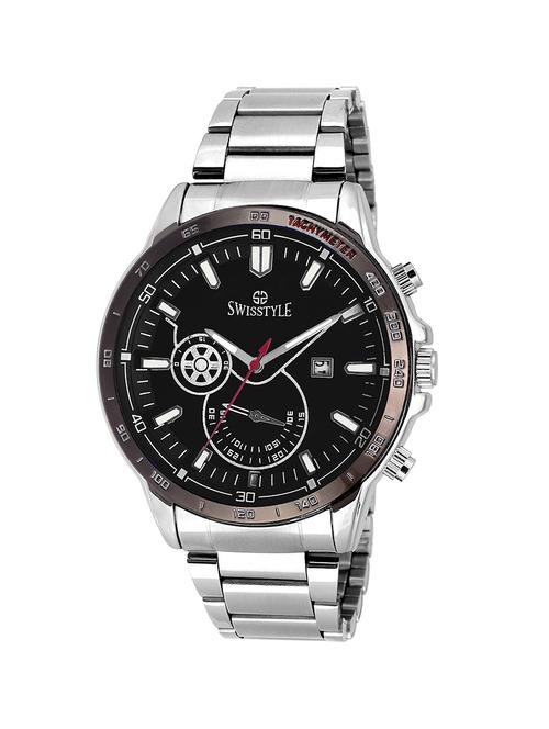 swisstyle analog watch for men - 14458725 - Very Small Image - 1