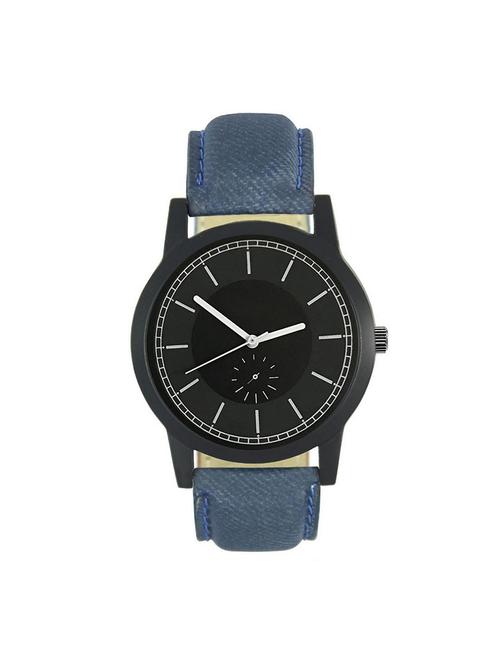 gurukrupa enterprise men analog dial leatherette strap watch - 14458964 - Very Small Image - 1