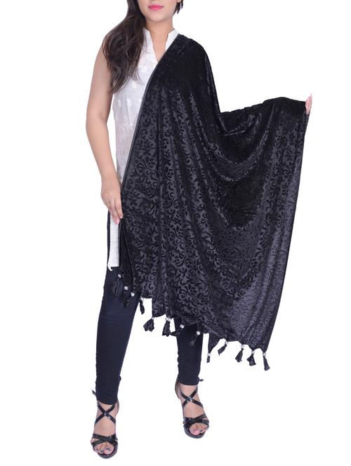 black velvet shawl - 14459295 - Very Small Image - 1