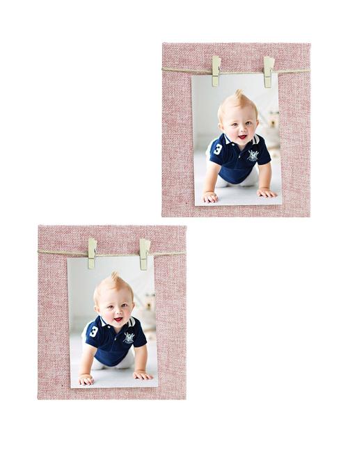 pack of 2 wooden table top & wall hanging frames - 14459455 - Very Small Image - 1