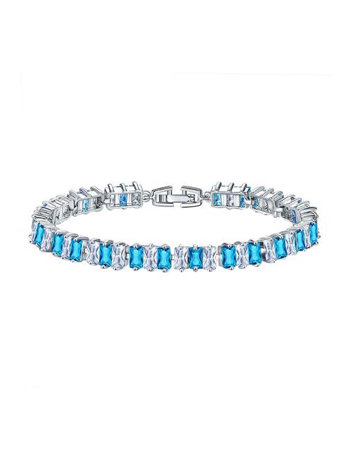 blue metal links bracelet - 14464786 - Very Small Image - 1