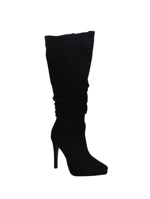 black knee length  boot - 14468349 - Very Small Image - 1