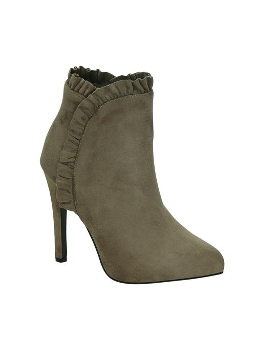 brown suede ankle boot - 14468366 - Very Small Image - 1