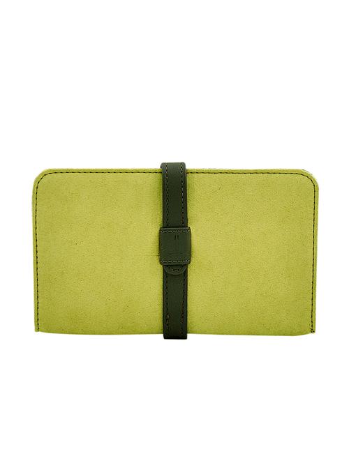 green leatherette  regular clutch - 14469459 - Very Small Image - 1