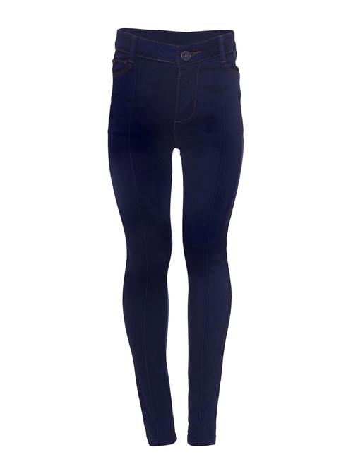 blue denim plain jean - 14470893 - Very Small Image - 1