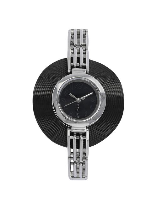 titan purple analog black dial women's watch 2504sm02 - 14472571 - Very Small Image - 1