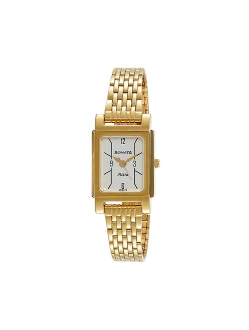 sonata analog white dial women's watch-87021ym03j - 14472579 - Very Small Image - 1
