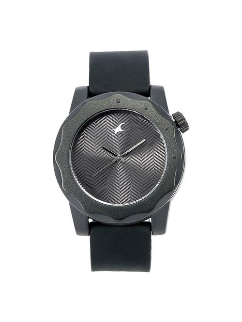 fastrack analogue black dial men's watch-38022pp05j - 14472595 - Very Small Image - 1