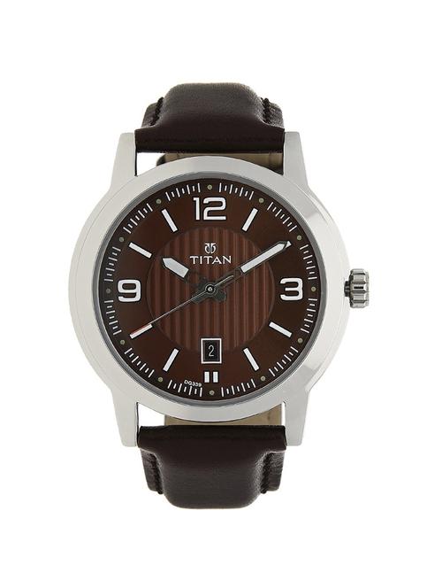titan neo analog brown dial men's watch-1730sl03 - 14472603 - Very Small Image - 1