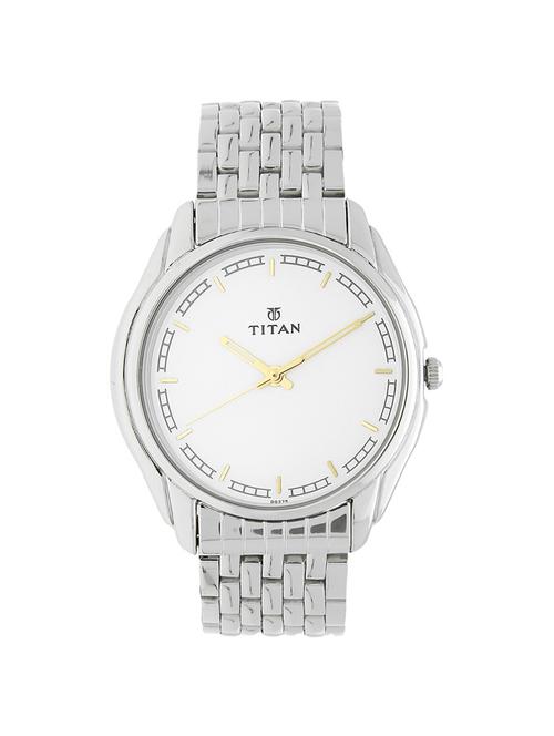 Titan Karishma Analog White Dial Men's Watch - 1578sm05 - 14472604 - Very Small Image - 1