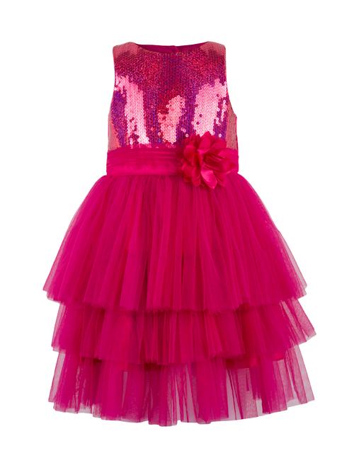 pink net party gown - 14473412 - Very Small Image - 1