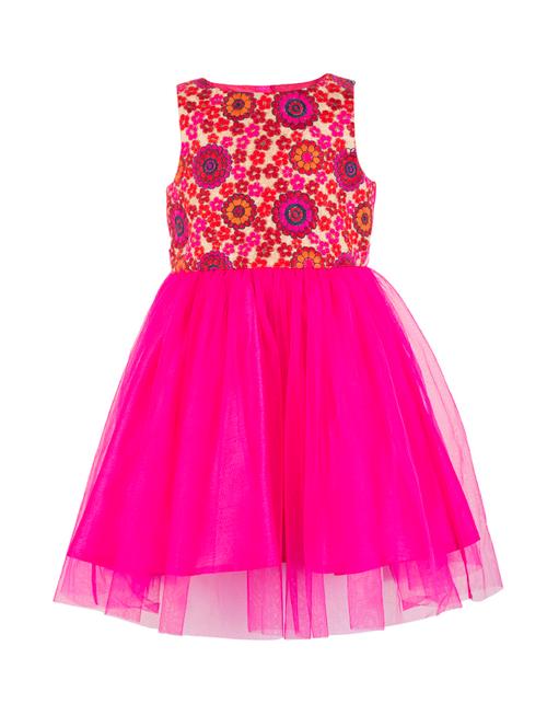 pink net party gown - 14473420 - Very Small Image - 1