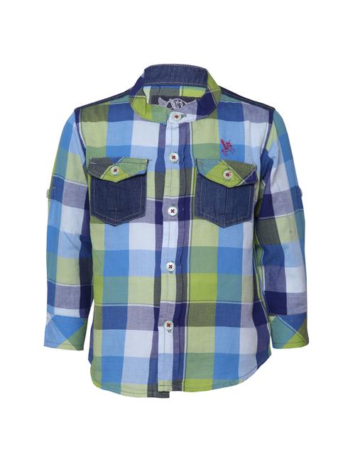 pocket patch checkered shirt - 14474184 - Very Small Image - 1