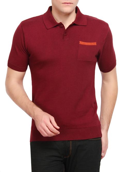 red cotton pullover - 14474278 - Very Small Image - 1