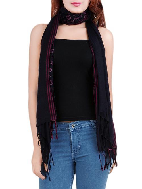 multi colored viscose stole - 14478298 - Very Small Image - 1