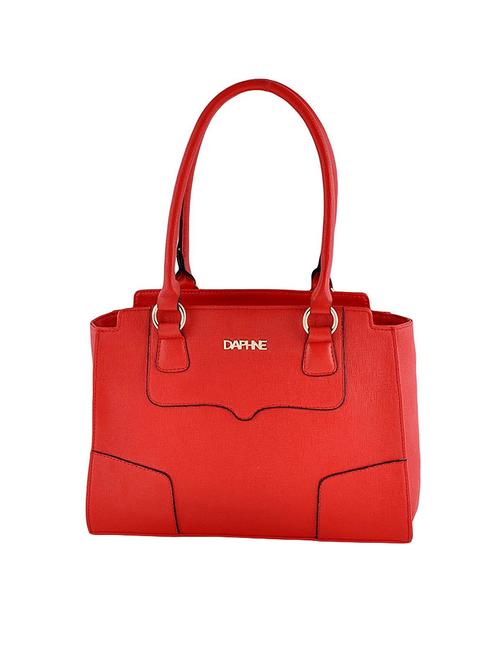 red leatherette regular handbag - 14479880 - Very Small Image - 1