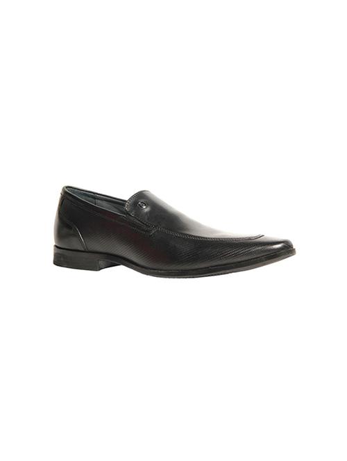 black leather formal slip on - 14482108 - Very Small Image - 1