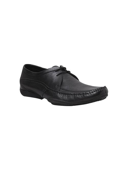 black leather laceup derbies - 14482146 - Very Small Image - 1
