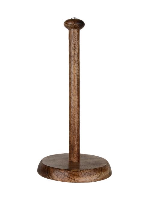 Wooden Kitchen Roll Holder Antique Brown - 14482639 - Very Small Image - 1
