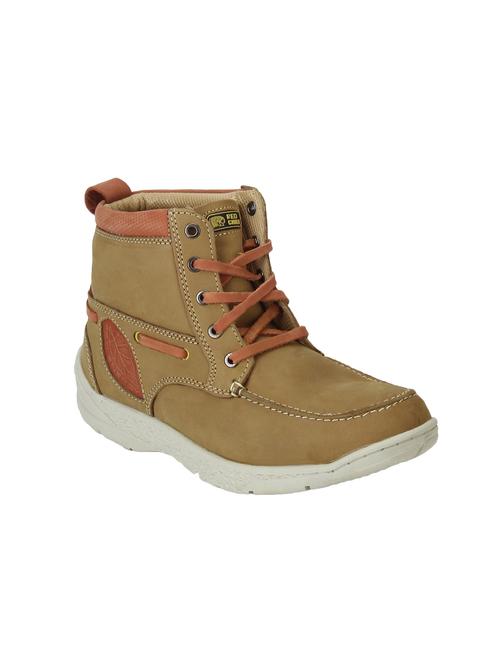 red chief brown leather low ankle boots - 14483894 - Very Small Image - 1
