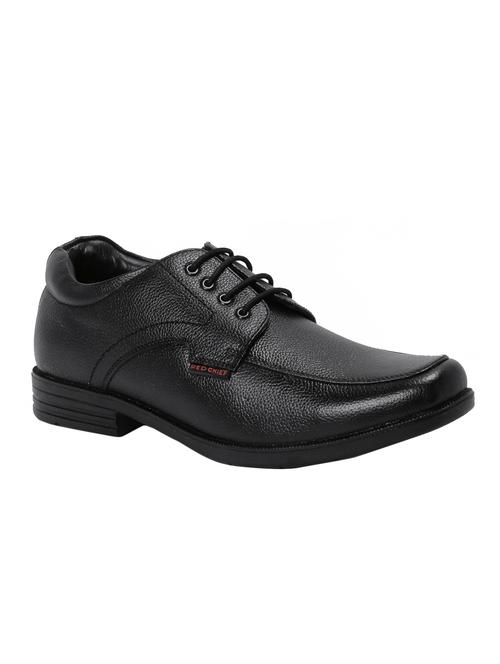 red chief black leather lace-up derbys - 14483913 - Very Small Image - 1