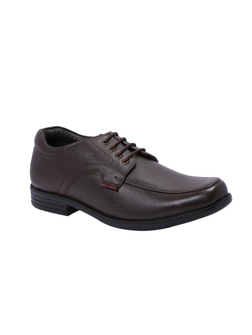 red chief brown leather formal derbys - 14483914 - Very Small Image - 1