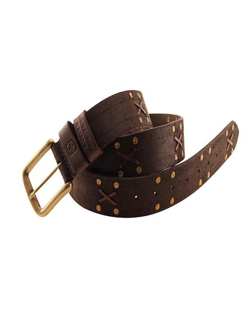 brown leather belt - 14484629 - Very Small Image - 1