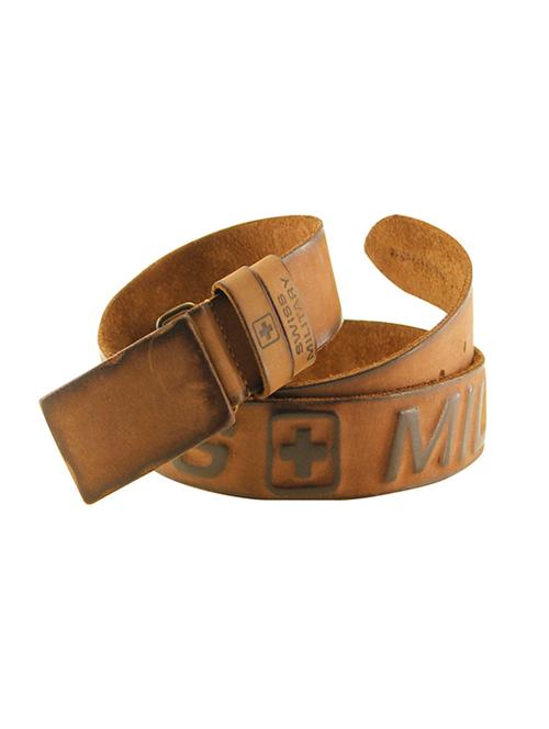brown leather belt - 14484630 - Very Small Image - 1