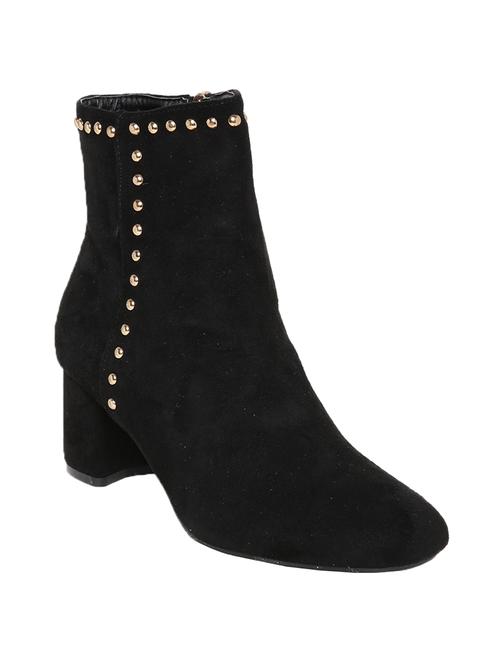 black suede ankle boot - 14485725 - Very Small Image - 1