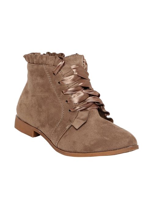 brown suede ankle boot - 14485760 - Very Small Image - 1