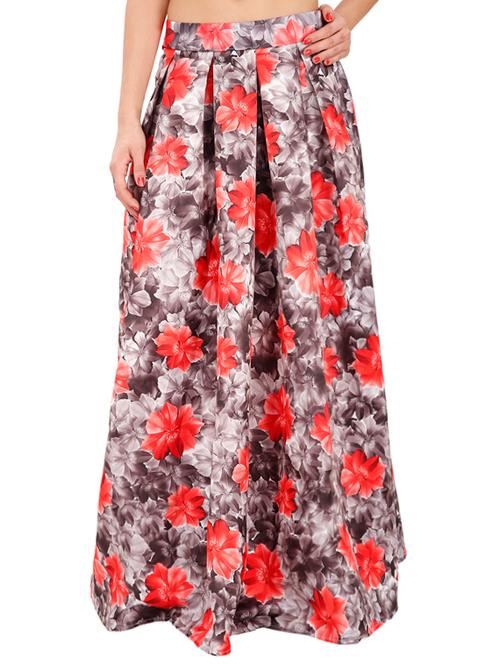 multicolored pleated skirt - 14490880 - Very Small Image - 1