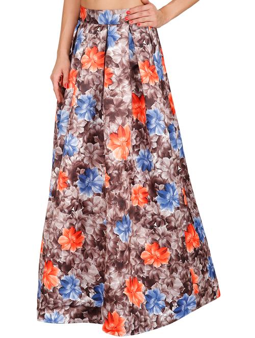 multi colored pleated skirt - 14490881 - Very Small Image - 1