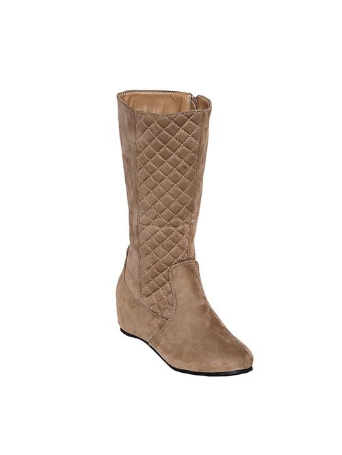 tan suede calf  boot - 14491509 - Very Small Image - 1