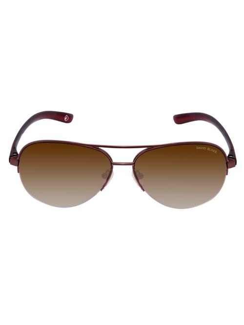 david blake brown aviator gradient uv protected sunglass - 14495785 - Very Small Image - 1