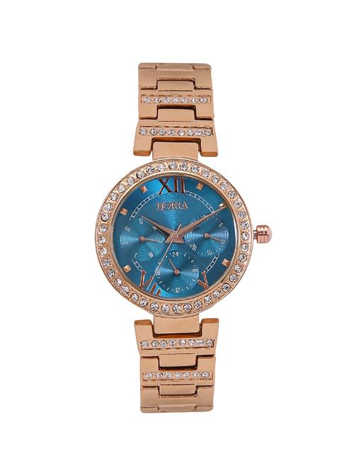 horra pb817frgt40 reina series turquoise dial analog watches for women - 14499204 - Very Small Image - 1