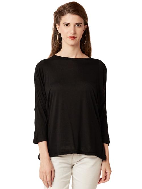 Cold Shoulder Solid Top - 14499532 - Very Small Image - 1