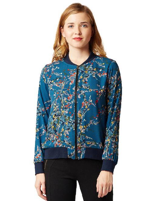 multi colored printed jacket - 14499590 - Very Small Image - 1
