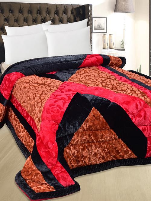 velvet modern style fibre winter quilt - 14503572 - Very Small Image - 1