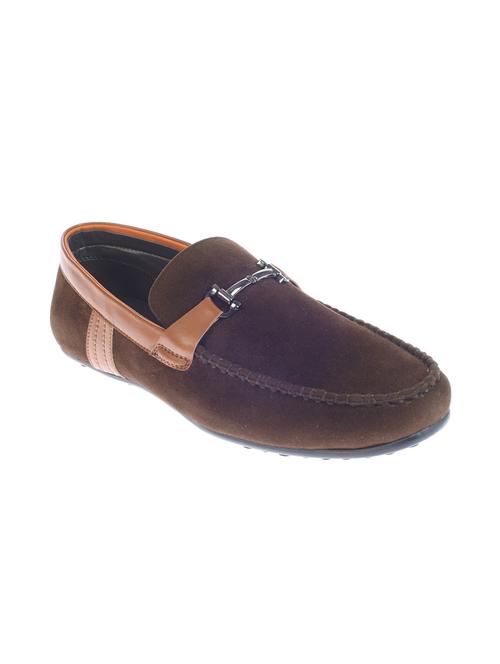 brown Suede slip on loafer - 14507055 - Very Small Image - 1