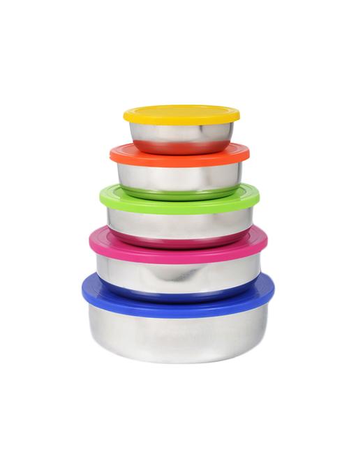 color full lid imp bowl set of 5 pcs - 14511789 - Very Small Image - 1