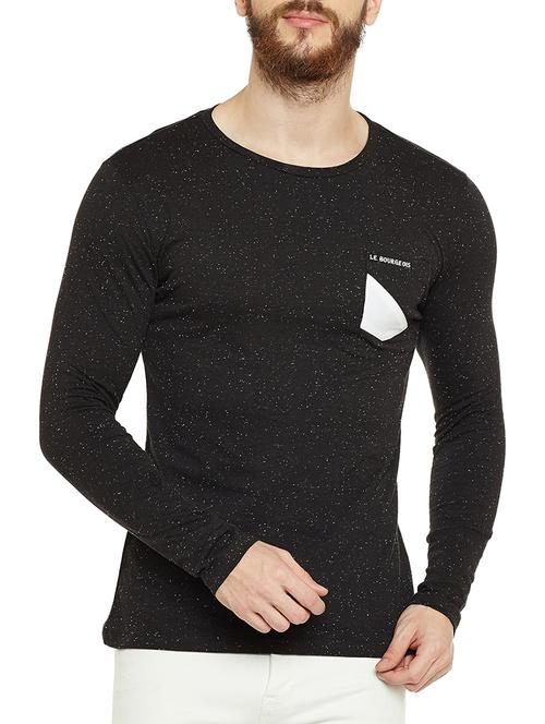 black cotton t-shirt - 14515494 - Very Small Image - 1
