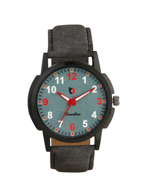 Timebre Men Royal Black Casual Analog Watch - 14517699 - Very Small Image - 1