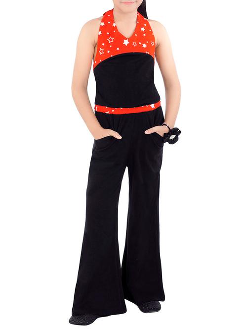 black cotton jumpsuit - 14518291 - Very Small Image - 1