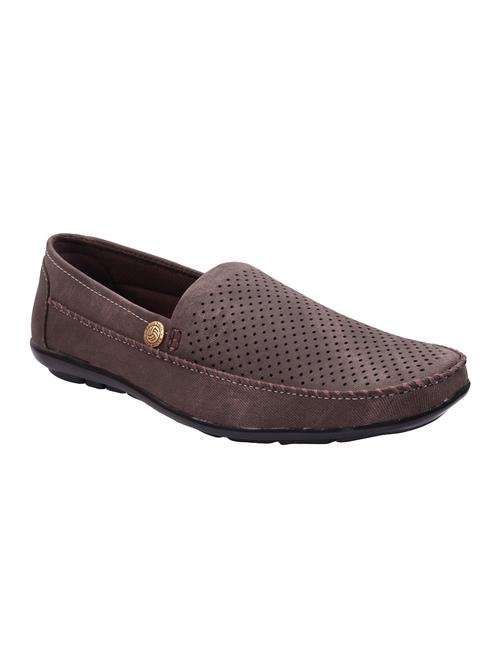 brown denim slip on loafer - 14518856 - Very Small Image - 1