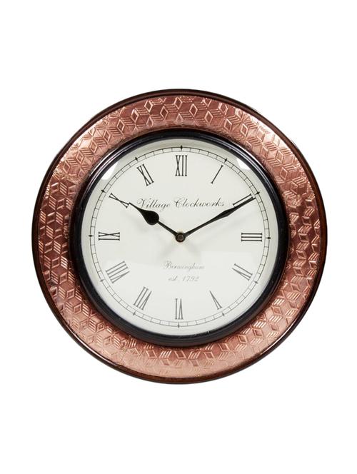 traditional rajasthani analog wall clock - 14521056 - Very Small Image - 1