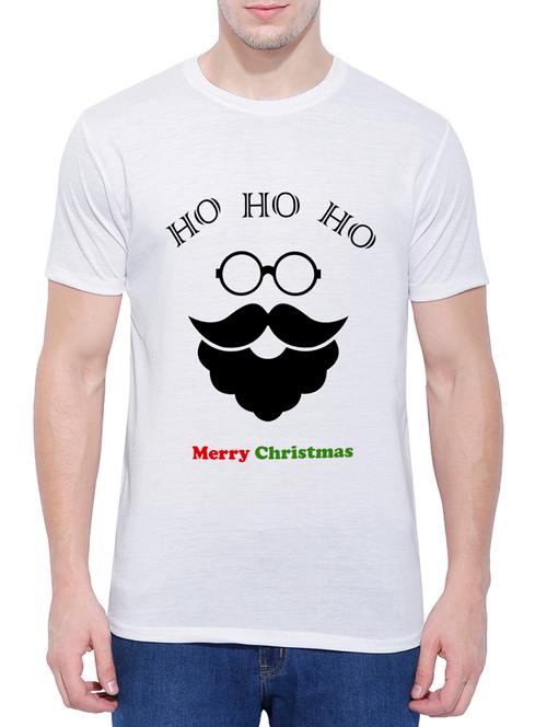 white cotton chest print t-shirt - 14526807 - Very Small Image - 1