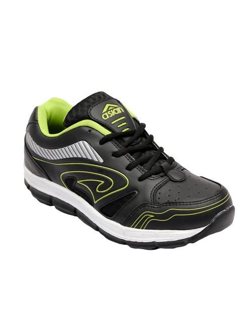 black Leatherette sport shoe - 14526985 - Very Small Image - 1