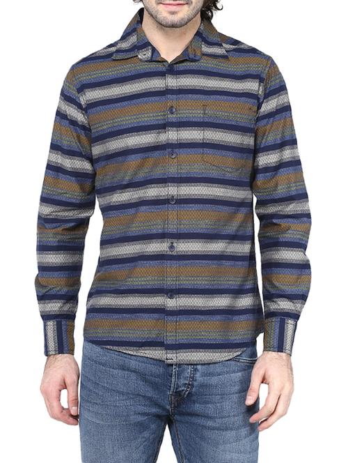 multi colored cotton casual shirt - 14529002 - Very Small Image - 1