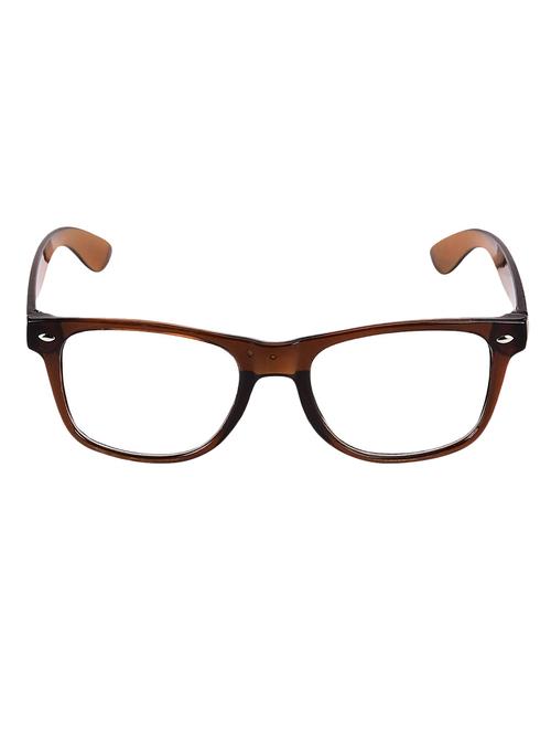 hipe unisex wayfarer brown frame sunglasses - 14530286 - Very Small Image - 1