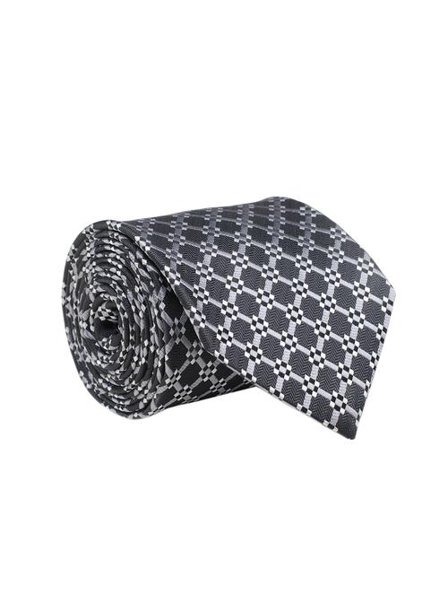black micro fibre tie - 14531192 - Very Small Image - 1